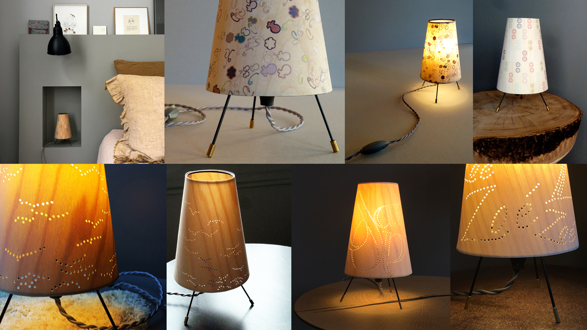 Sophie Pinard, lumière boisée, collection Berlingot.